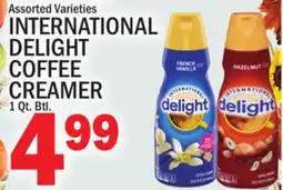 C Town INTERNATIONAL DELIGHT COFFEE CREAMER offer