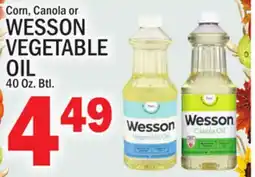 C Town WESSON VEGETABLE OIL offer