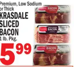 C Town KRASDALE SLICED BACON offer