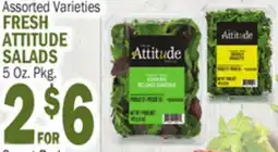 C Town FRESH ATTITUDE SALADS offer