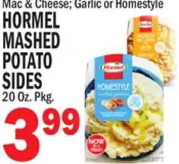 C Town HORMEL MASHED POTATO SIDES offer