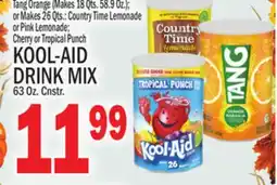 C Town KOOL-AID DRINK MIX DRINK MIX 63 Oz. Cnstr offer
