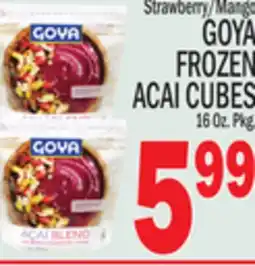 C Town GOYA FROZEN ACAI CUBES offer