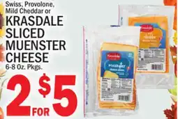 C Town KRASDALE SLICED SLICED MUENSTER CHEESE offer