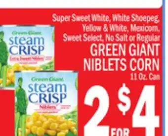 C Town GREEN GIANT NIBLETS CORN offer