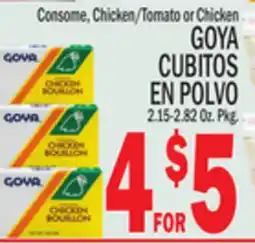 C Town GOYA CUBITOS EN POLVO offer