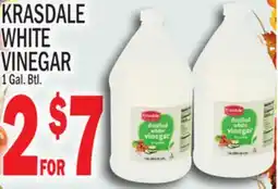 C Town KRASDALE WHITE VINEGAR offer