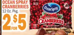 C Town OCEAN SPRAY CRANBERRIES offer