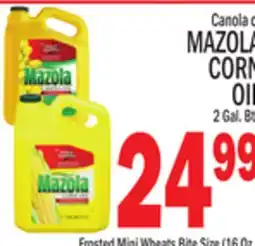 C Town MAZOLA CORN OIL offer