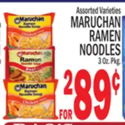 C Town MARUCHAN RAMEN NOODLES offer