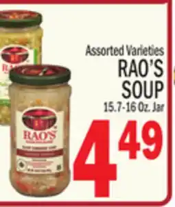 C Town RAO'S SOUP offer