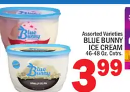 C Town BLUE BUNNY ICE CREAM offer