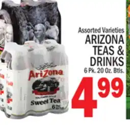 C Town ARIZONA TEAS & DRINKS offer