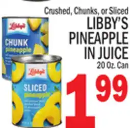 C Town LIBBY'S PINEAPPLE IN JUICE offer