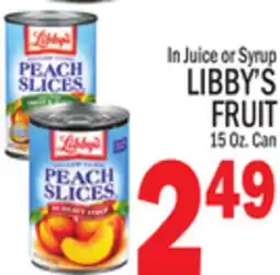 C Town LIBBY'S FRUIT offer