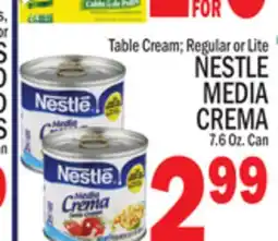 C Town NESTLE MEDIA CREMA offer