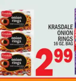 C Town KRASDALE ONION RINGS offer