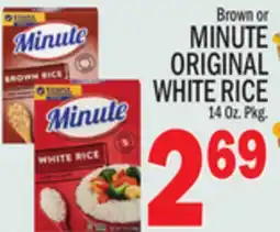 C Town MINUTE ORIGINAL WHITE RICE offer