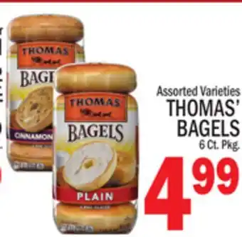 C Town THOMAS' BAGELS offer