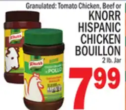 C Town KNORR HISPANIC CHICKEN BOUILLON offer