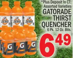 C Town GATORADE THIRST QUENCHER offer