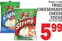 C Town FRIGO CHEESEHEADS CHEESE STICKS offer