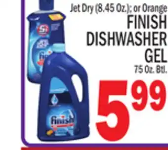 C Town FINISH DISHWASHER GEL 75 Oz. Btl offer