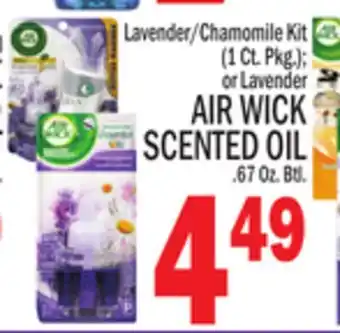C Town AIR WICK SCENTED OIL. 67 Oz. Btl offer