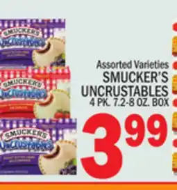 C Town SMUCKER'S UNCRUSTABLES offer