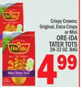 C Town ORE-IDA TATER TOTS offer