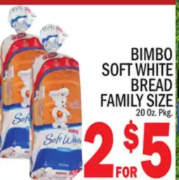 C Town BIMBO SOFT WHITE BREAD FAMILY SIZE offer