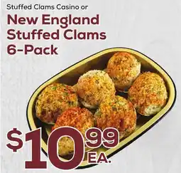 DeCicco & Sons Stuffed Clams Casino or New England Stuffed Clams 6-Pack offer