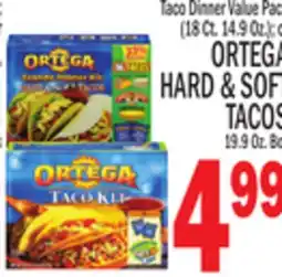 C Town ORTEGA HARD & SOFT TACOS offer