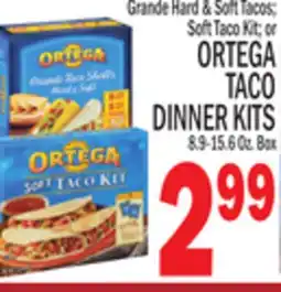 C Town ORTEGA TACO DINNER KITS offer