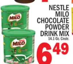 C Town NESTLE MILO CHOCOLATE POWDER DRINK MIX offer
