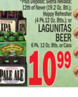 C Town LAGUNITAS BEER 6 Pk. 12 Oz. Btls. or Cans offer