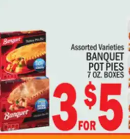 C Town BANQUET POT PIES offer