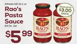 DeCicco & Sons Rao's Pasta Sauce offer