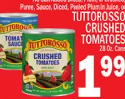 C Town TUTTOROSSO CRUSHED TOMATOES offer