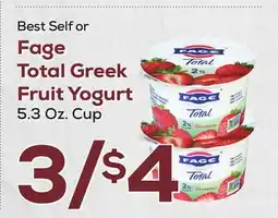 DeCicco & Sons Best Self or Fage Total Greek Fruit Yogurt offer