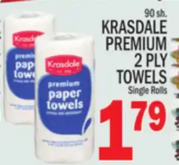 C Town KRASDALE PREMIUM 2 PLY TOWELS offer