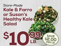 DeCicco & Sons Kale & Farro or Susan's Healthy Kale Salad offer