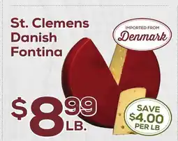 DeCicco & Sons St. Clemens Danish Fontina offer
