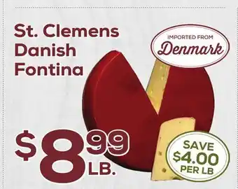 DeCicco & Sons St. Clemens Danish Fontina offer