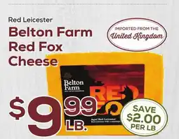 DeCicco & Sons Belton Farm Red Fox Cheese offer