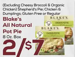 DeCicco & Sons Blake's All Natural Pot Pie offer