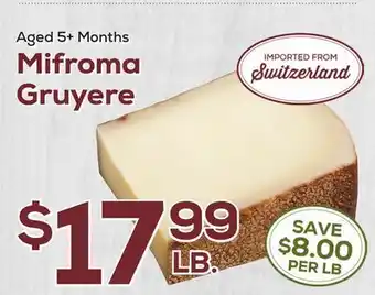 DeCicco & Sons Mifroma Gruyere offer
