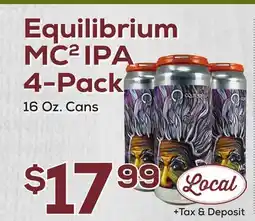 DeCicco & Sons Equilibrium MC 2 IPA 4-Pack offer