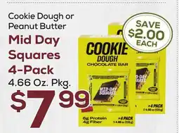 DeCicco & Sons Cookie Dough or Peanut Butter Mid Day Squares 4-Pack offer
