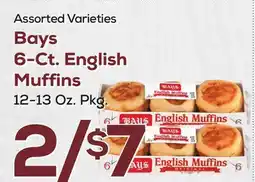 DeCicco & Sons Bays 6-Ct. English Muffins offer